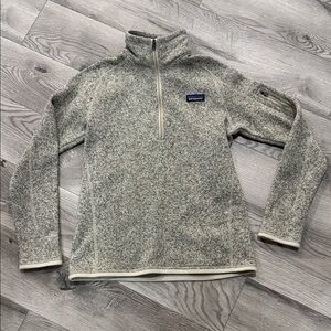 Patagonia Women's Better Sweater 1/4-Zip Fleece Pullover Size Medium